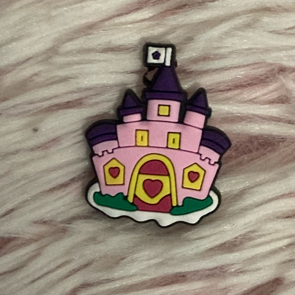 Princess Castle Croc Charm - Picture 2 of 2